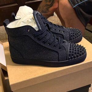 Studded High-Top Sneakers